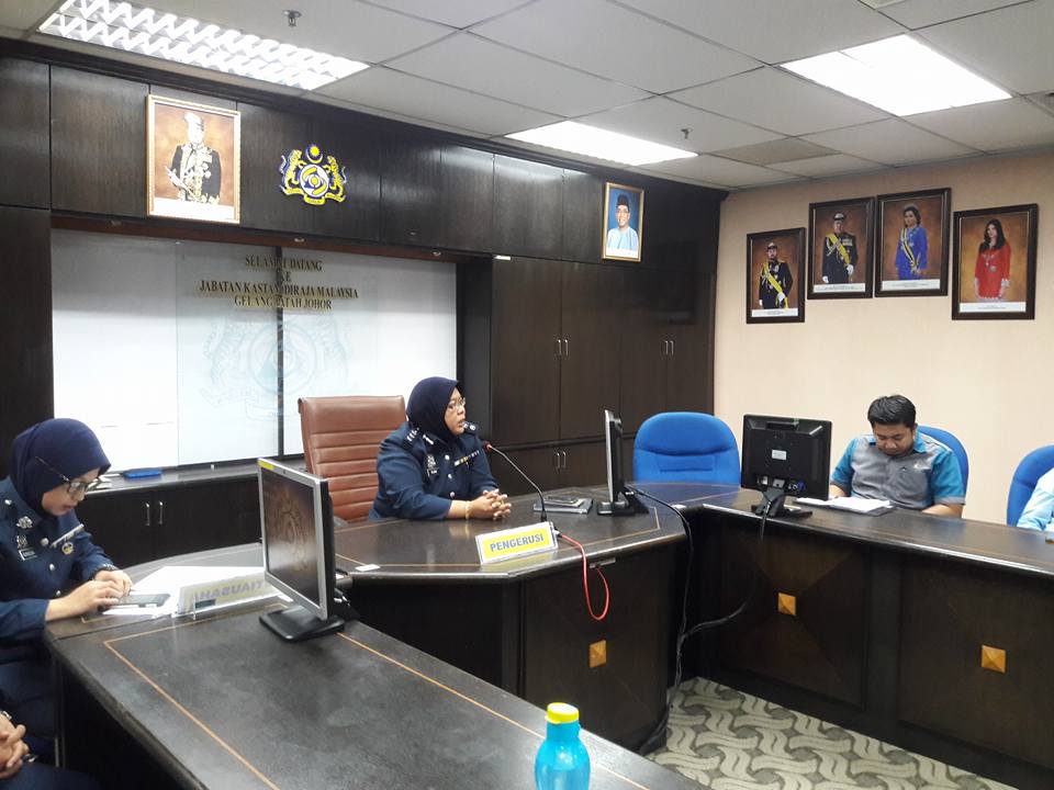 Study Visit EKSA to Gelang Patah Royal Malaysian Customs Department ...
